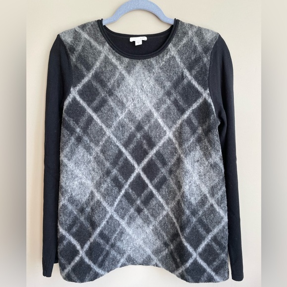 NWOT J Jill Argyle Sweater - Picture 2 of 6